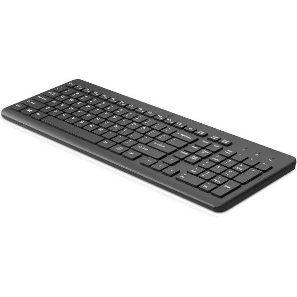 Клавиатура беспроводная мембранная 220, EN/UK, чёрная HP (805T2AA) - Фото 4