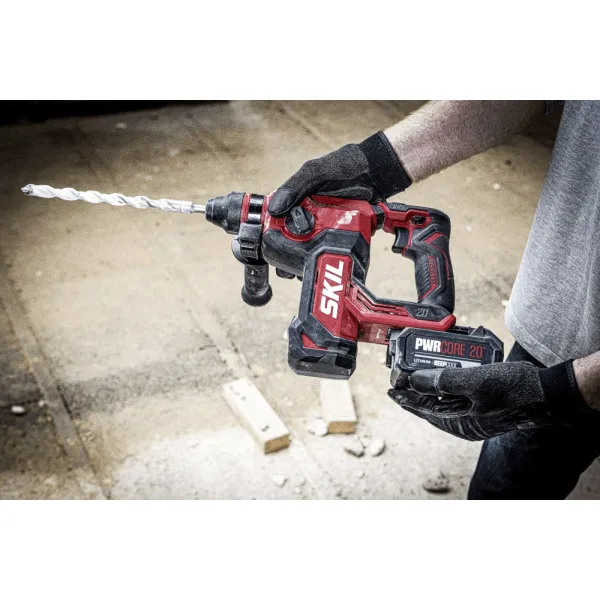 Перфоратор аккумуляторный 3851 CA XP SDS-plus 20В 1х2.5А·час 2.2Дж 4 режима 2кг SKIL (RH1E3851CA+BC1E3110AA) - Фото 7