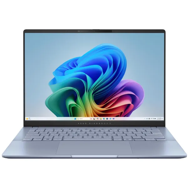 Ноутбук Vivobook S 14 S5406SA-PP013W 14" 3K OLED, Intel Ultra 7 258V, 32GB, F1TB, UMA, Win11, Голубой ASUS (90NB15R2-M000Y0)