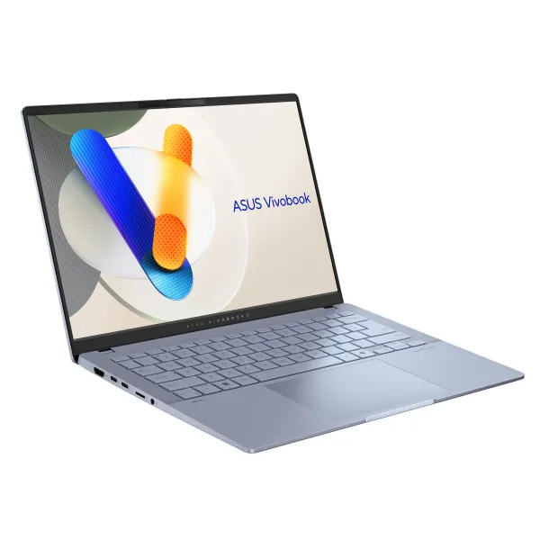 Ноутбук Vivobook S 14 S5406SA-PP013W 14" 3K OLED, Intel Ultra 7 258V, 32GB, F1TB, UMA, Win11, Голубой ASUS (90NB15R2-M000Y0) - Фото 1