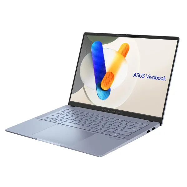Ноутбук Vivobook S 14 S5406SA-PP013W 14" 3K OLED, Intel Ultra 7 258V, 32GB, F1TB, UMA, Win11, Голубой ASUS (90NB15R2-M000Y0) - Фото 2