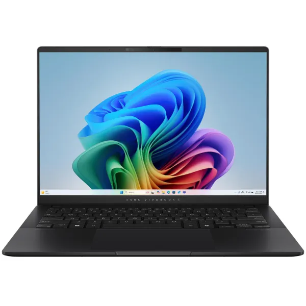 Ноутбук Vivobook S 14 S5406SA-PP023W 14" 3K OLED, Intel Ultra 7 258V, 32GB, F1TB, UMA, Win11, Черный ASUS (90NB15R3-M000Z0)