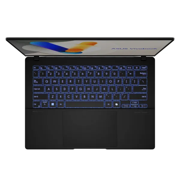 Ноутбук Vivobook S 14 S5406SA-PP023W 14" 3K OLED, Intel Ultra 7 258V, 32GB, F1TB, UMA, Win11, Черный ASUS (90NB15R3-M000Z0) - Фото 5