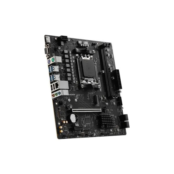 Материнcька плата PRO A620M-B sAM5 A620 2xDDR5 M.2 HDMI D-Sub mATX  MSI (911-7E28-017) - Фото 1