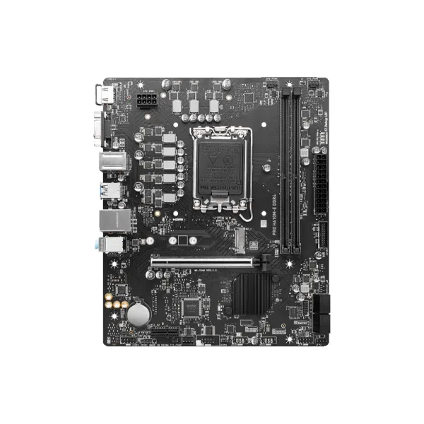 Материнcкая плата PRO H610M-E DDR4 s1700 H610 2xDDR4 M.2 HDMI DSub mATX MSI (911-7D48-066)