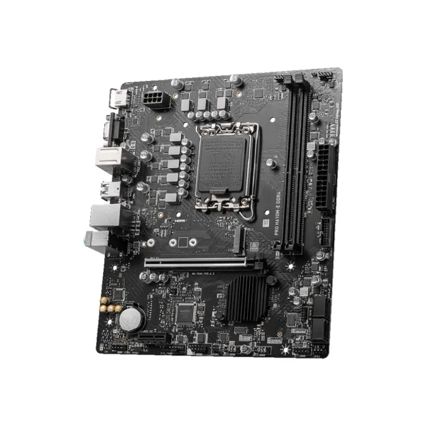 Материнcкая плата PRO H610M-E DDR4 s1700 H610 2xDDR4 M.2 HDMI DSub mATX MSI (911-7D48-066) - Фото 2