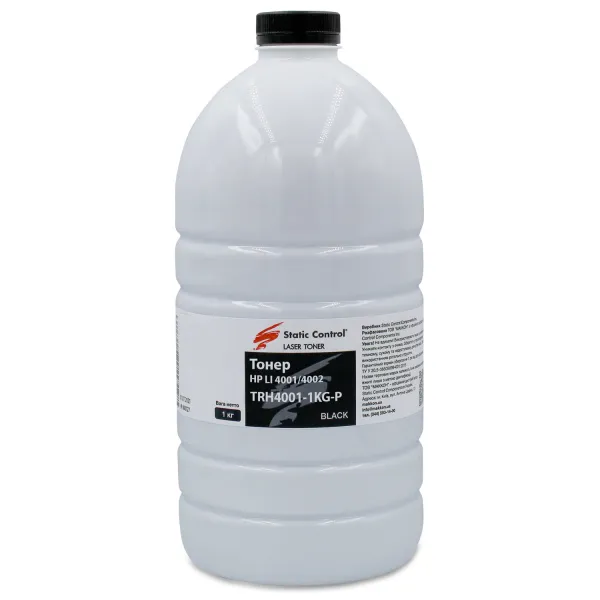 Тонер HP LJ 4001/4002 флакон, 1 кг SCC (TRH4001-1KG-P) - Фото 28