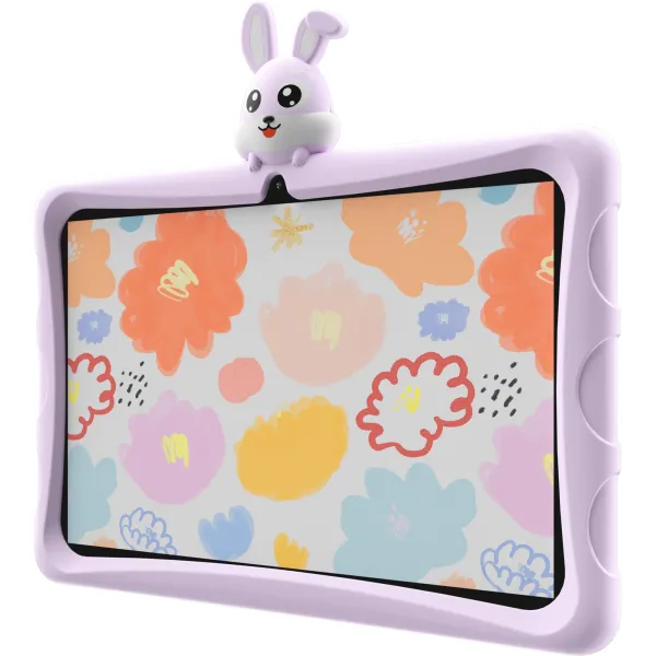 Планшет U9 Kids 10.1" 3ГБ, 64ГБ, 5060мА•год, Android, фіолетовий Doogee (6924351664404) - Фото 2