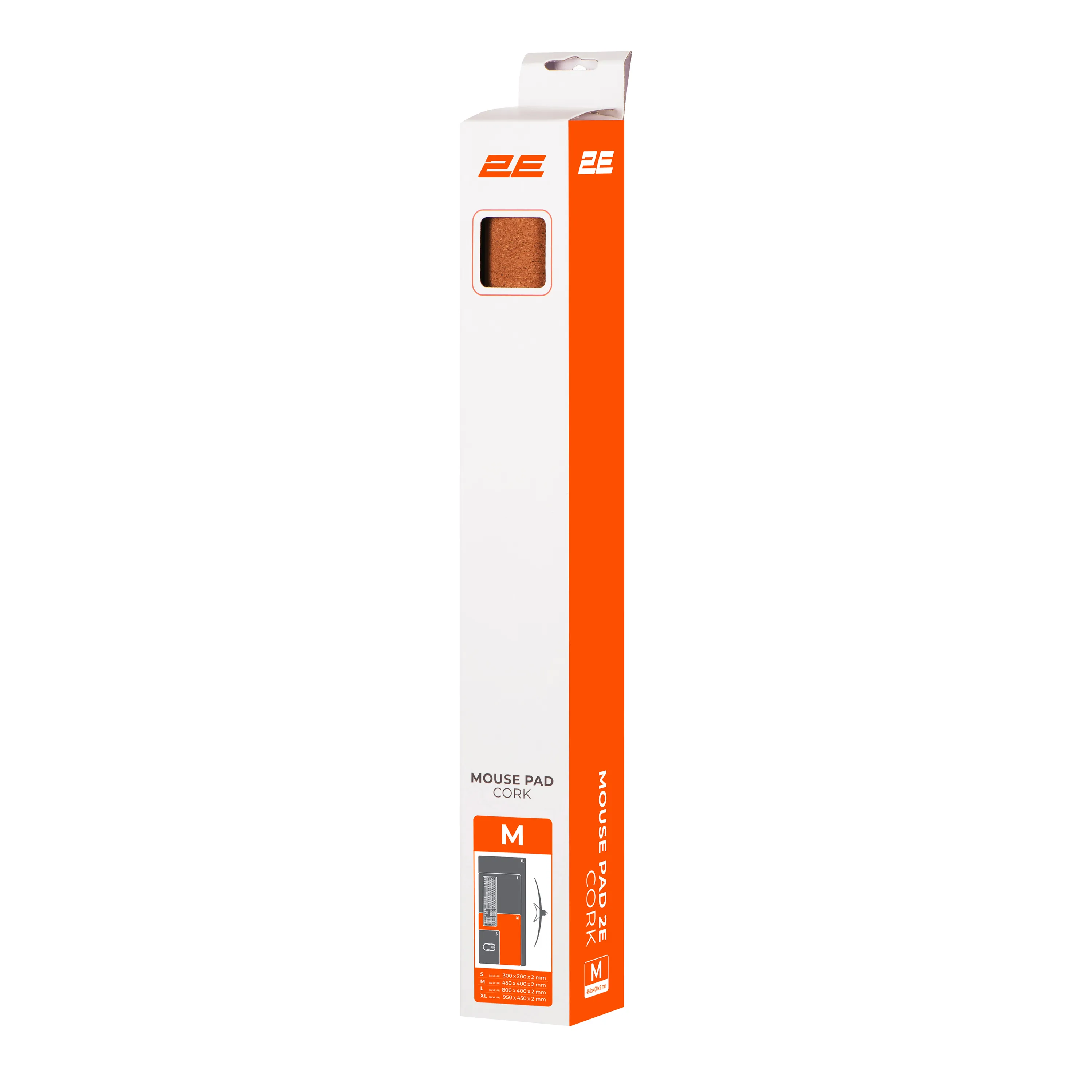 Килимок для миші Cork, M, коричневий 2E (2E-PAD-M-CORK) - Фото 5
