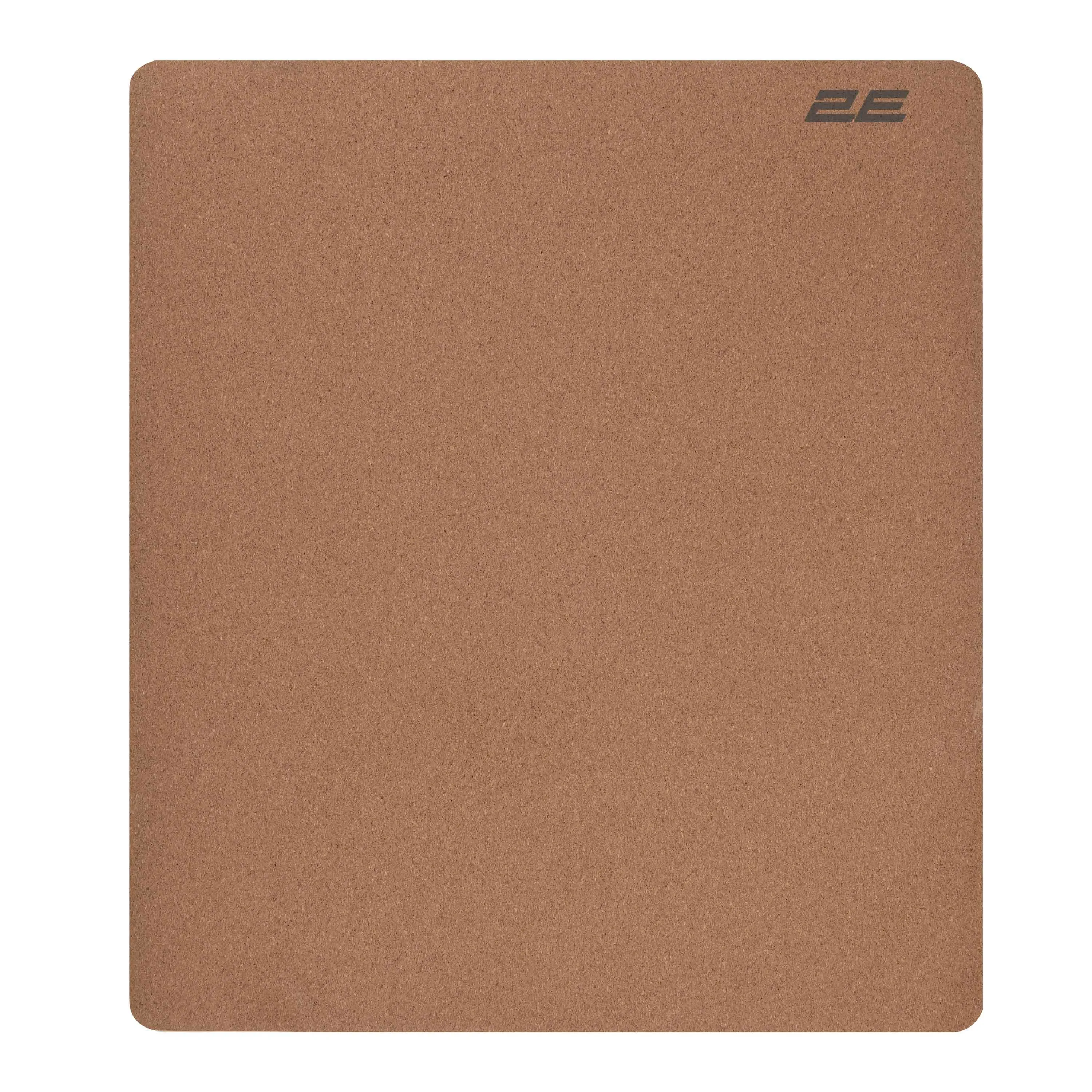 Килимок для миші Cork, M, коричневий 2E (2E-PAD-M-CORK) - Фото 1