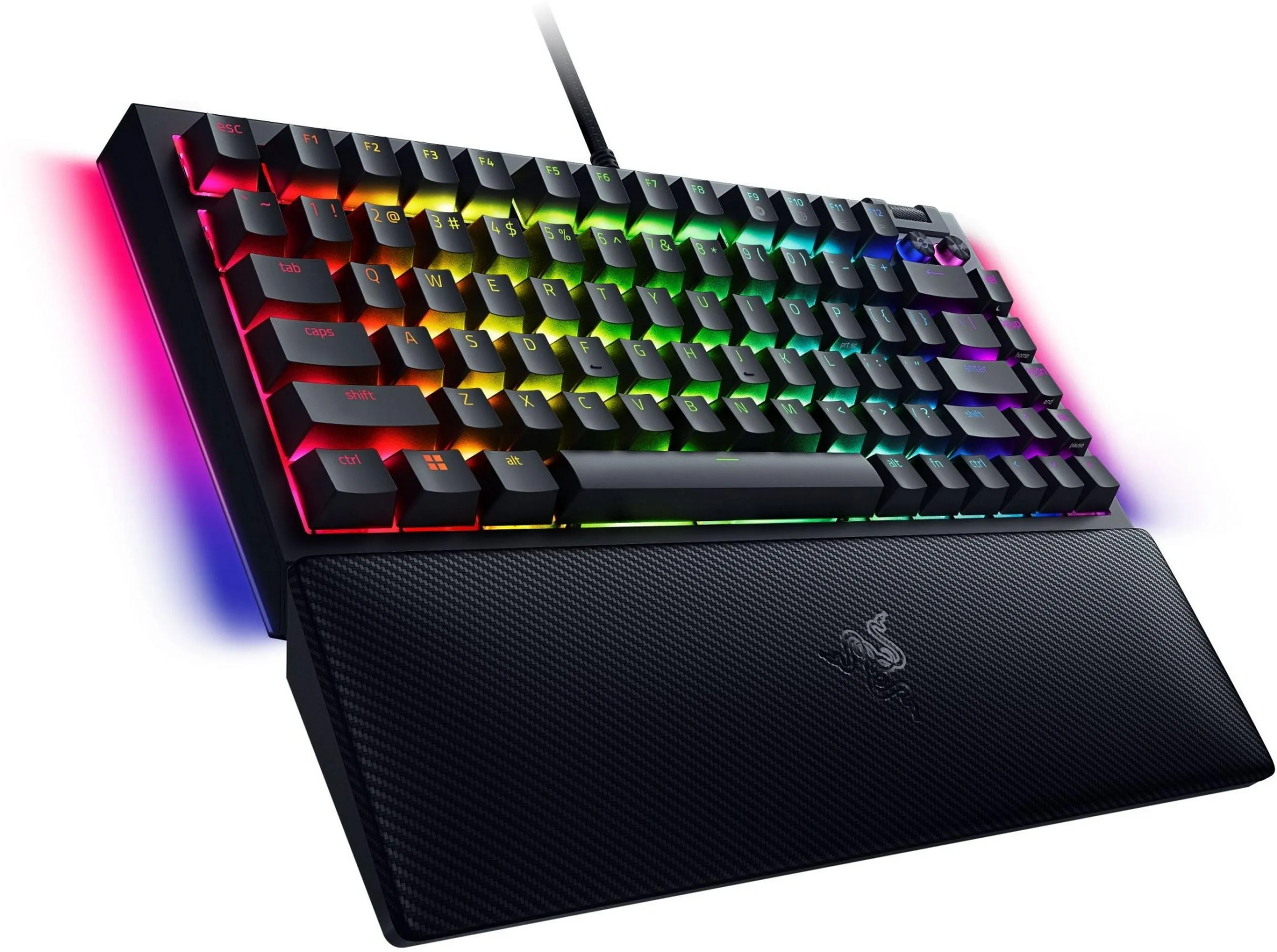 Клавіатура USB-A, RGB BlackWidow V4 Switch, чорна Razer (RZ03-05000100-R3M1) - Фото 3