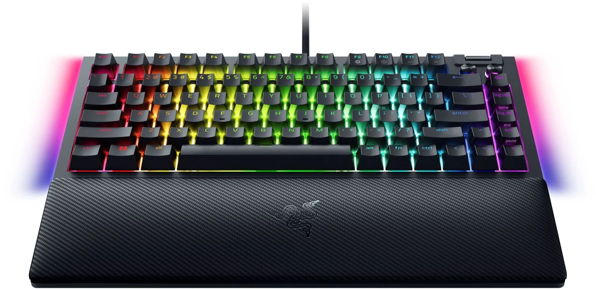 Клавіатура USB-A, RGB BlackWidow V4 Switch, чорна Razer (RZ03-05000100-R3M1) - Фото 2