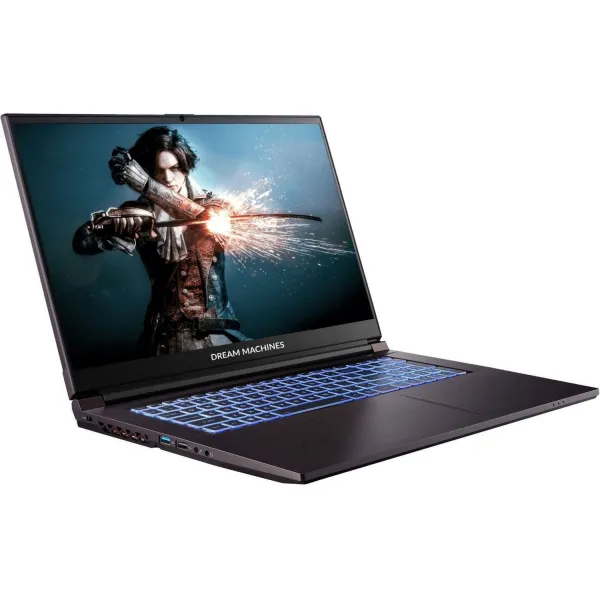 Ноутбук RG2050-17 17.3FHD IPS, Intel i5-12450H, 32GB, F1TB, NVD2050-4, DOS, чорний Dream Machines (RG2050-17UA32) - Фото 1