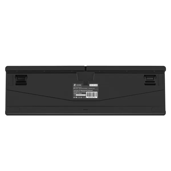 Клавиатура USB-A механическая, RGB X3, Keychron Brown, QMK/VIA, Hot-Swap, EN/UKR, чёрная Lemokey (X3-H3-UA) - Фото 5