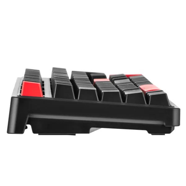 Клавиатура USB-A механическая, RGB X3, Keychron Brown, QMK/VIA, Hot-Swap, EN/UKR, чёрная Lemokey (X3-H3-UA) - Фото 8