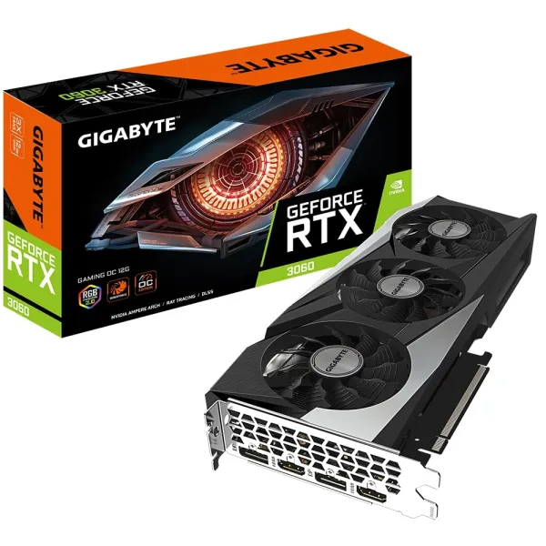 Відеокарта GeForce RTX 3060 12GB GDDR6 GAMING OC 2.0 GIGABYTE (GV-N3060GAMING_OC-12GD_2) - Фото 8