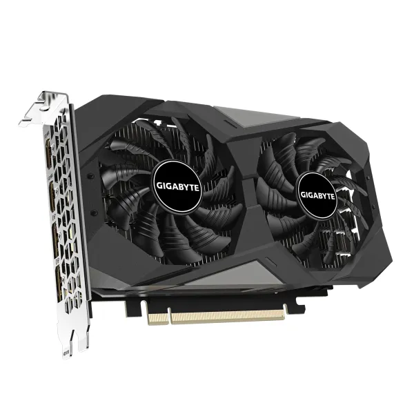 Відеокарта GeForce RTX 3050 6GB GDDR6 WINDFORCE OC GIGABYTE (GV-N3050WF2OCV2-6GD) - Фото 1