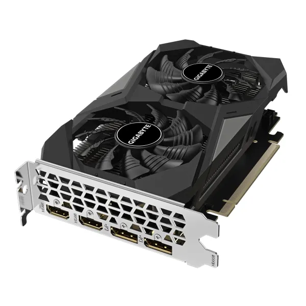 Відеокарта GeForce RTX 3050 6GB GDDR6 WINDFORCE OC GIGABYTE (GV-N3050WF2OCV2-6GD) - Фото 3