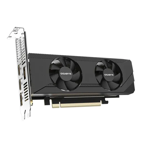 Видеокарта GeForce RTX 3050 6GB GDDR6 OC Low Profile GIGABYTE (GV-N3050OC-6GL) - Фото 1