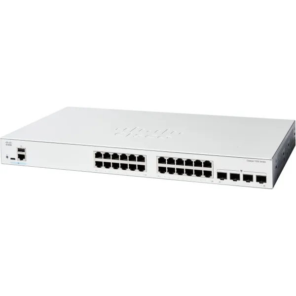 Комутатор Catalyst 1200 24xGE, PoE, 4x1G SFP Cisco (C1200-24P-4G)