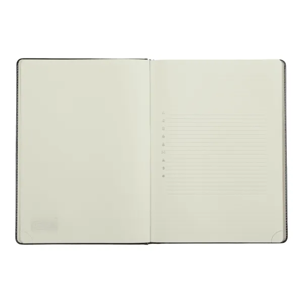 Ежедневник недатированный А4, искусственная кожа, черный Salerno Buromax (BM.2099-01) - Фото 5