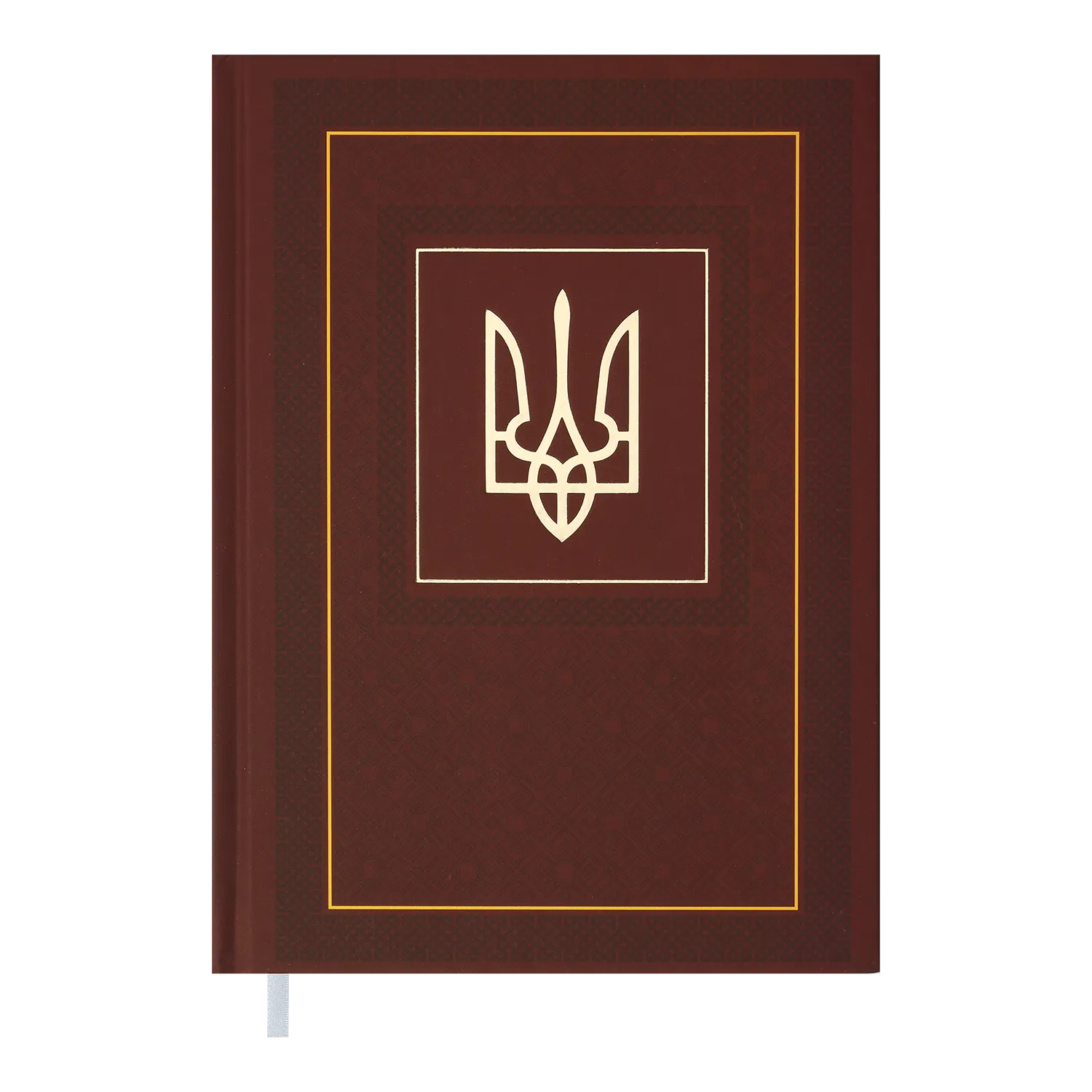 Ежедневник недатированный А5, полиграфическая обложка, коричневый Nation Buromax (BM.2006-25) - Фото 1