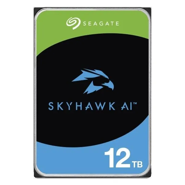 Жесткий диск 12TB 3.5" 7200 256MB SATA SkyHawk AI Seagate (ST12000VE001)