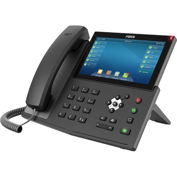 Телефон IP X7 2xGE LAN, 1xUSB-A, BT, SIP, VPN, PoE, 7" цветной экран Fanvil (X7)