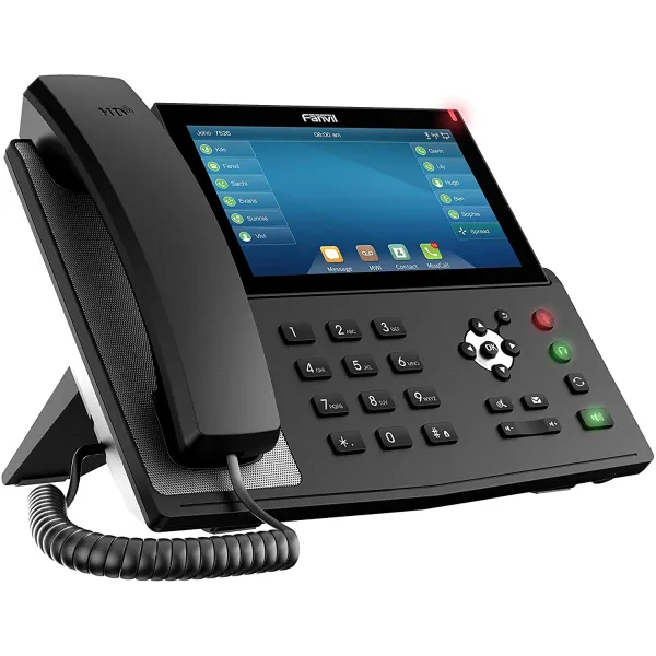 Телефон IP X7 2xGE LAN, 1xUSB-A, BT, SIP, VPN, PoE, 7" цветной экран Fanvil (X7) - Фото 2