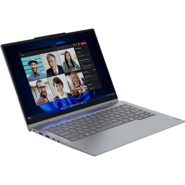 Ноутбук ThinkBook 14 2-in-1-G4 14" WUXGA IPS Touch, Intel U7-155H, 32GB, F1TB, UMA, Win11P, сріблястий Lenovo (21MX000VRA) - Фото 2