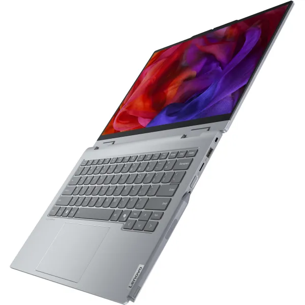 Ноутбук ThinkBook 14 2-in-1-G4 14" WUXGA IPS Touch, Intel U7-155H, 32GB, F1TB, UMA, Win11P, сріблястий Lenovo (21MX000VRA) - Фото 4