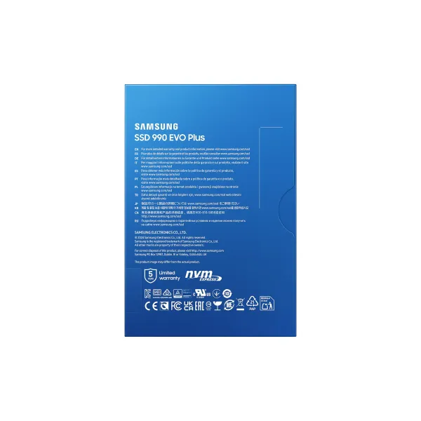 Накопитель SSD M.2 1TB PCIe 4.0 990EVO PLUS Samsung (MZ-V9S1T0BW) - Фото 6