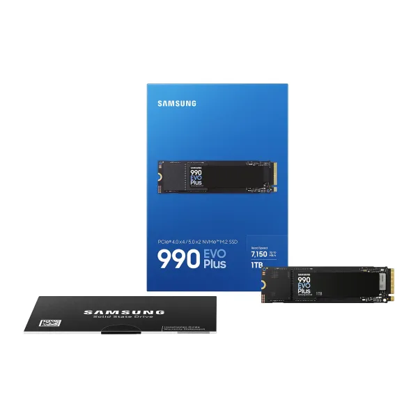 Накопитель SSD M.2 1TB PCIe 4.0 990EVO PLUS Samsung (MZ-V9S1T0BW) - Фото 7