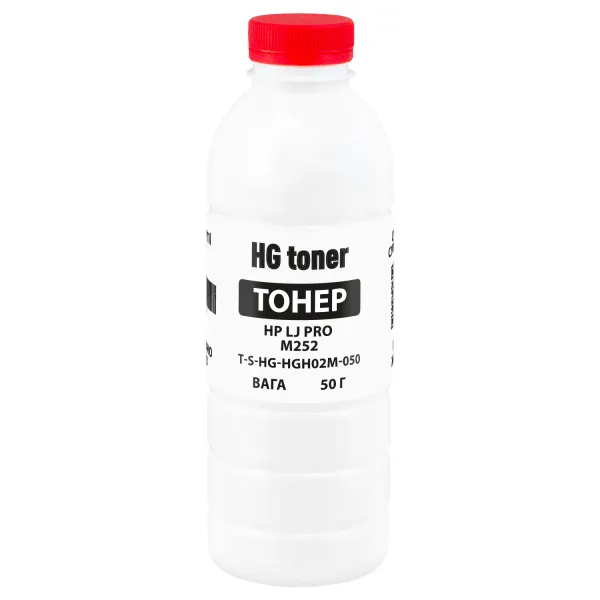 Тонер HP LJ Color Pro M252 флакон, 50 г, пурпурный HG toner (TSM-HGH02M-050) - Фото 15