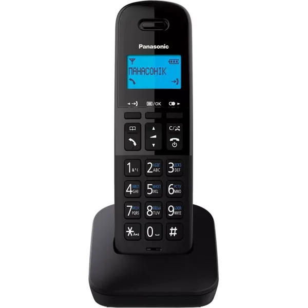 Радіотелефон DECT KX-TGB610UAB, чорний Panasonic (KX-TGB610UAB) - Фото 2