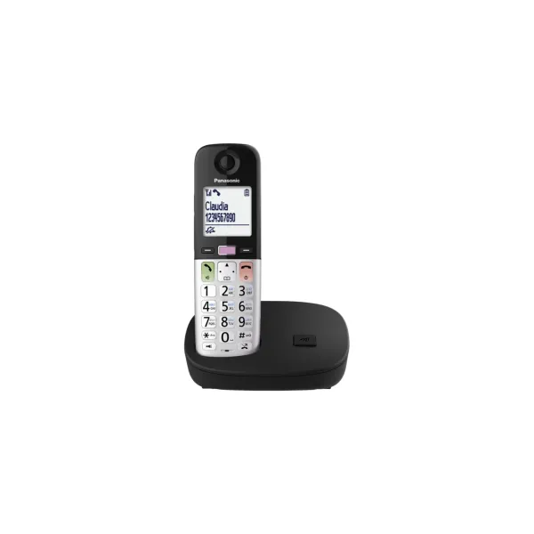 Радиотелефон DECT KX-TGU410UCB, чёрно-серебряный Panasonic (KX-TGU410UCB) - Фото 1