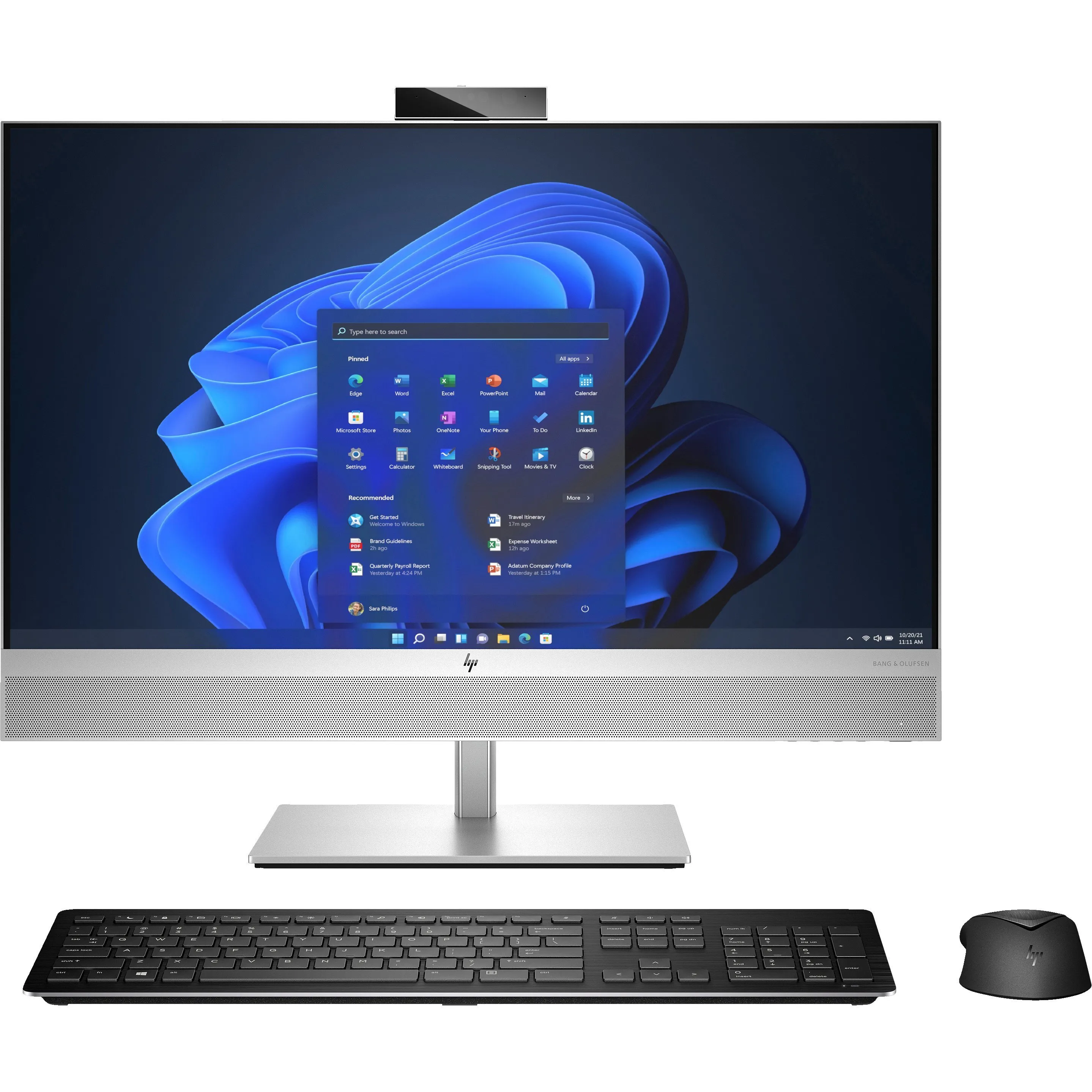 Моноблок EliteOne 870-G9 27" QHD IPS AG, Intel i5-13500, 16GB, F512GB, UMA, WiFi, кл+м, Win11P HP (7B0V9EA) - Фото 3