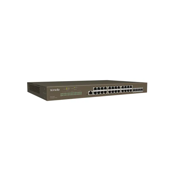Коммутатор TEG5328F 24xGE, 4xSFP L3 TENDA (TEG5328F) - Фото 2