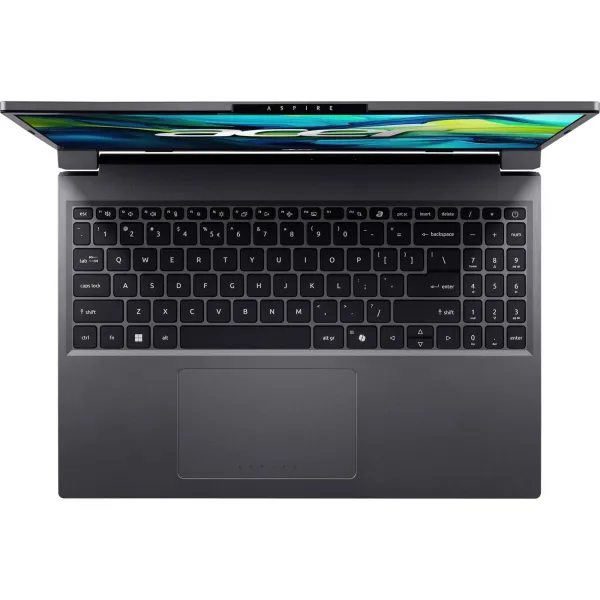 Ноутбук Aspire Go AG17-31P 17.3" FHD IPS, Intel 3-N355, 16GB, F1TB, UMA, Lin, сірий Acer (NX.J8ZEU.009) - Фото 7