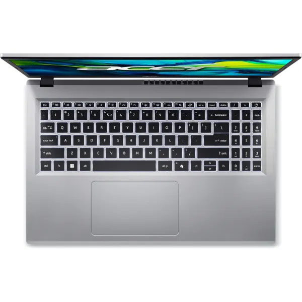 Ноутбук Aspire Go AG15-32P 15.6" FHD IPS, Intel 3-N355, 8GB, F512GB, UMA, Lin, сріблястий Acer (NX.J8XEU.006) - Фото 3