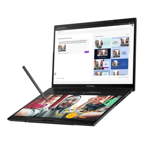Ноутбук Zenbook Duo UX8406CA-PZ043W 14" 3K OLED, Intel Ultra 9 285H, 32GB, F1TB, UMA, Win11, Сірий ASUS (90NB14X1-M001J0) - Фото 5