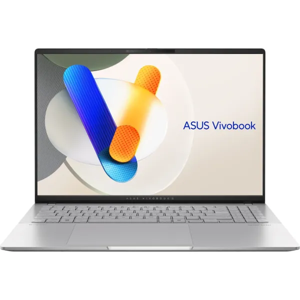 Ноутбук Vivobook S 16 M5606UA-MX011 16" 3.2K OLED, AMD R7-8845HS, 16GB, F1TB, UMA, NoOS, Серебристый ASUS (90NB1483-M00150)