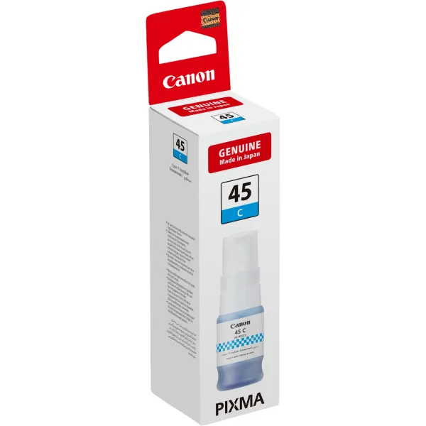 Чернила Pixma GI-45 голубые, 70 мл Canon (6285C001) - Фото 1