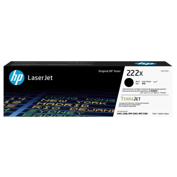 Картридж 222X черный HP (W2220X)