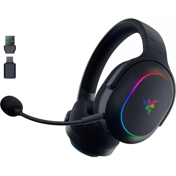 Гарнитура беспроводная BT/WL игровая RGB Barracuda X Chroma чёрная Razer (RZ04-05220100-R3M1)