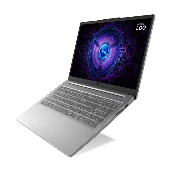 Ноутбук LOQ-15IAX9E 15.6" FHD IPS AG, Intel i5-12450HX, 16GB, F512GB, NVD4050-6, DOS, сірий Lenovo (83LK008YRA) - Фото 9