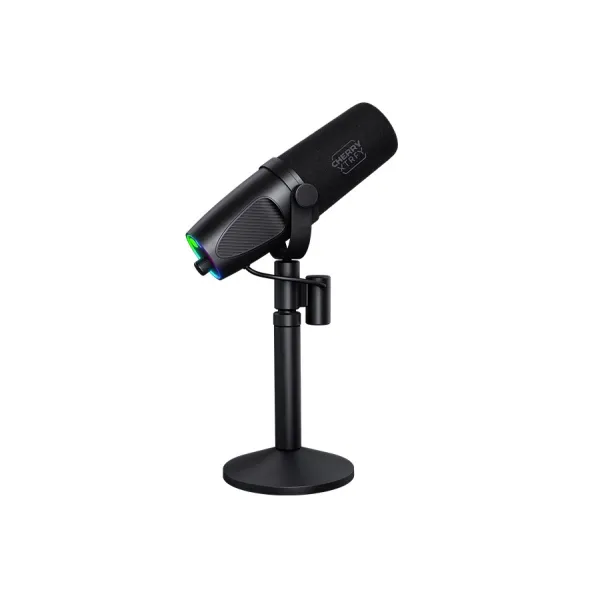 Микрофон USB-A гейминговый, RGB, Ngale X, чёрный Cherry Xtrfy (CX-NGALE-X-RGB-BLACK)