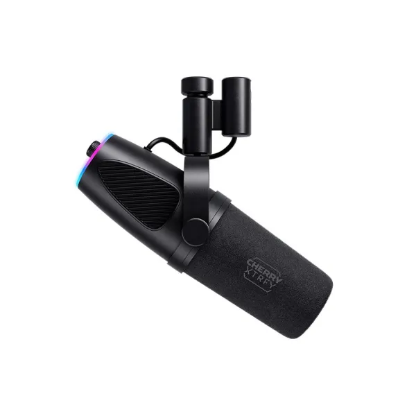 Микрофон USB-A гейминговый, RGB, Ngale X, чёрный Cherry Xtrfy (CX-NGALE-X-RGB-BLACK) - Фото 2