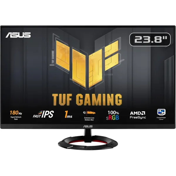 Монитор 23.8" TUF Gaming VG249Q3R 2xHDMI, DP, MM, IPS, 180Hz, 1ms, sRGB 100%, AdaptiveSync Asus (90LM0AE1-B01E70)