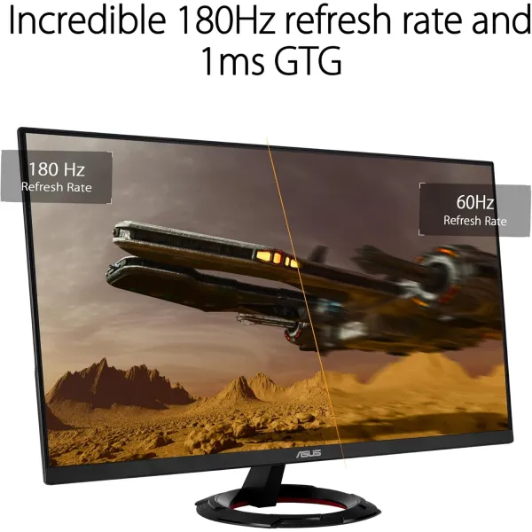 Монитор 23.8" TUF Gaming VG249Q3R 2xHDMI, DP, MM, IPS, 180Hz, 1ms, sRGB 100%, AdaptiveSync Asus (90LM0AE1-B01E70) - Фото 3